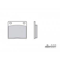 Plaquettes de frein route carbone céramique BREMBO 07KS0207