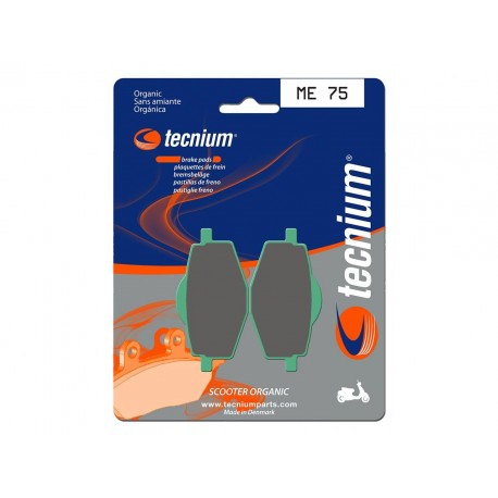 Plaquettes de frein Scooter organique TECNIUM ME75