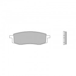 Plaquettes de frein BREMBO Off-Road métal fritté 07YA13SD