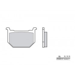 Plaquettes de frein BREMBO route carbone céramique 07SU0312