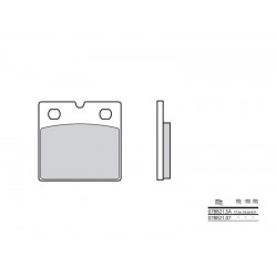Plaquettes de frein Route métal fritté BREMBO 07BB21SA