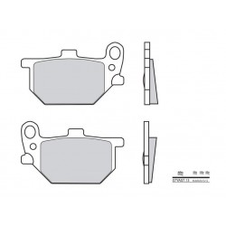 Plaquettes de frein BREMBO route carbone céramique 07YA0713