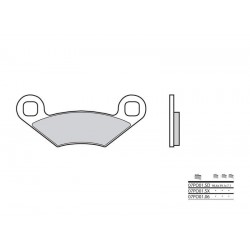 Plaquettes de frein BREMBO Off-Road métal fritté 07PO01SD
