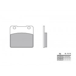 Plaquettes de frein BREMBO route métal fritté 07SU06SP
