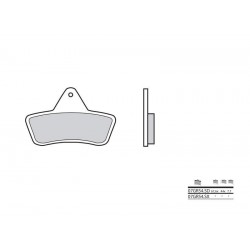 Plaquettes de frein Off-Road métal fritté BREMBO 07GR54SD