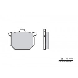 Plaquettes de frein route carbone céramique BREMBO 07HO1212