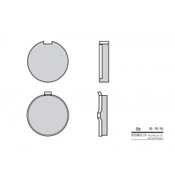 Plaquettes de frein BREMBO route carbone céramique 07GR6319
