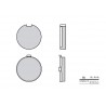 Plaquettes de frein moto BREMBO route carbone céramique 07GR6319 1