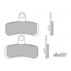 Plaquettes de frein route métal fritté BREMBO 07HD15SA