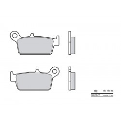 Plaquettes de frein Scooter carbone céramique BREMBO 07028CC