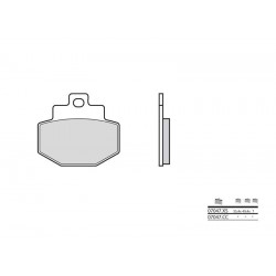 Plaquettes de frein BREMBO Scooter métal fritté 07047XS