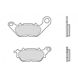 Plaquettes de frein BREMBO Scooter carbone céramique 07114CC