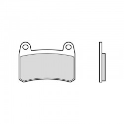 Plaquettes de frein route métal fritté BREMBO 07GR83SA