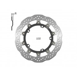Disque de frein NG BRAKE DISC Pétale Flottant 1708XG