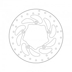 Disque de frein BREMBO Série Oro fixe 68B407P9