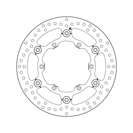 Disque de frein BREMBO Série Oro Flottant 78B40848 YAMAHA YZ WRF FANTIC XE XEF XX XXF