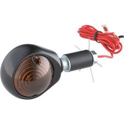 Clignotant embout de GUIDON noir