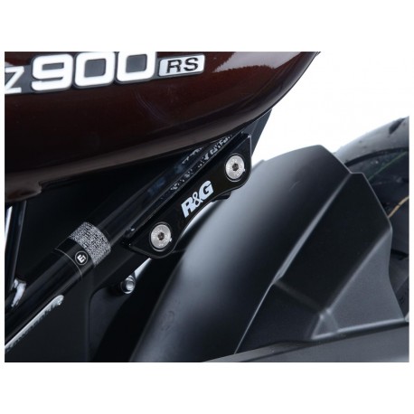 Caches orifice de repose pieds RG RACING pour moto Kawasaki Z900RS