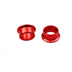 Entretoise de roue arrière SCAR rouge - Kawasaki KX