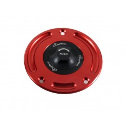 Bouchon de réservoir LIGHTECH noir/rouge 1/4 tour Honda CBR1000RR