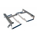 Protection de radiateur moto en aluminium AXP pour YAMAHA YZ 85 2016 à 2018