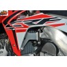 Protection de radiateur moto en aluminium AXP pour HONDA CRF 450 R CRF 450 RX 0