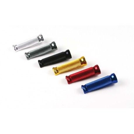 Paire de reposes pieds en aluminium de la marque LSL pour moto