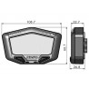 Compteur moto multifonctions moto KOSO DB-02 3