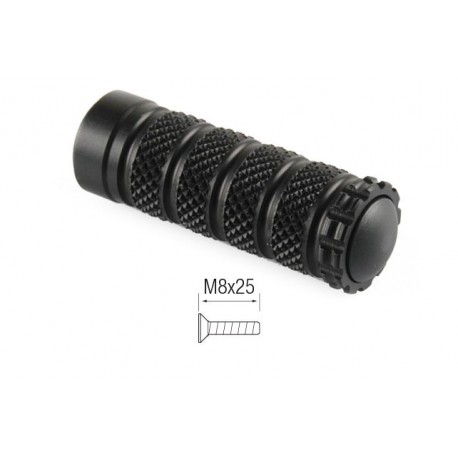 Paire de reposes pied moto en aluminium de la marque LIGHTECH