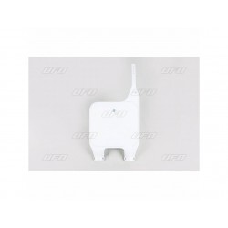 Plaque numéro frontale UFO blanc Honda CR125R/250R/500R