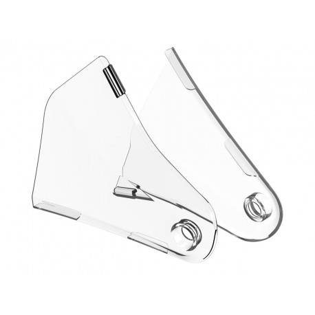 Protection de plaques latérales POLISPORT transparente pour moto HONDA CRF 250 R CRF 250 RX CRF 450 R CRF 450 RX