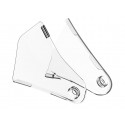 Protection de plaques latérales POLISPORT transparente pour moto HUSQVARNA TC TE FC FE