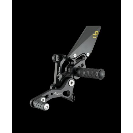 Commandes reculées réglables LighTech pour moto Kawasaki Zx10R