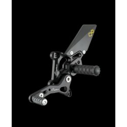 Commande reculées fixes LIGHTECH sélection standard Yamaha MT-07 2014-2022