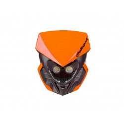 Plaque phare POLISPORT Lookos Evo orange/noir