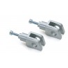 paire de fixations reposes pieds moto avant LSL KAWASAKI ZX6R ER6 Z750 Z800 Z1000 ZX10R 0