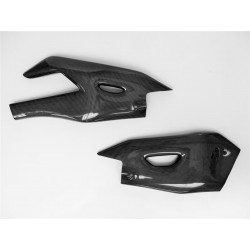 Carter de bras oscillant LIGHTECH carbone brillant YAMAHA YZF-R1 MT-10