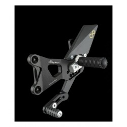 Commandes reculées réglables/repliables LIGHTECH sélection standard et inversée BMW S1000RR 2015-2019 S1000R 2017-2018