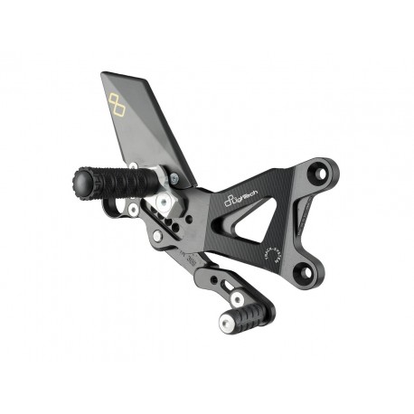 Commandes reculées réglables LighTech repliables pour moto YAMAHA YZF-R6