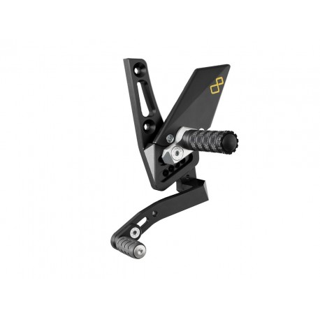 Commandes reculées réglables LighTech repliables pour moto TRIUMPH 1050 SPEED TRIPLE