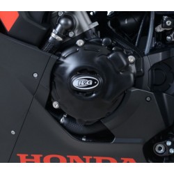 Couvre-carter gauche R&G RACING noir Honda CBR1000RR 2017-2019