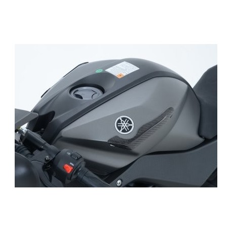 Protection de réservoir sliders carbone rg racing pour moto Yamaha YZF-R3