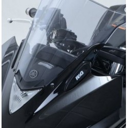 Cache-orifice rétroviseur R&G RACING noir Yamaha YZF-R3 2014-2018