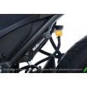 Support pot d'échappement R&G RACING BMW R1200RS R1200R Kit suppression repose-pieds arrière