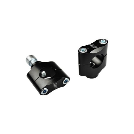pontets de guidon moto cross SCAR réglable en hauteur pour guidon 28.6mm