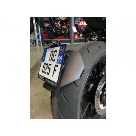 Support de plaque déporté ras de roue ACCES DESIGN pour votre moto YAMAHA MT-09