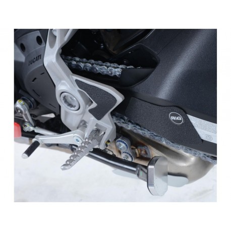 Kit protection de bras oscillant et platines de repose-pieds moto R&G RACING DUCATI SUPERSPORT