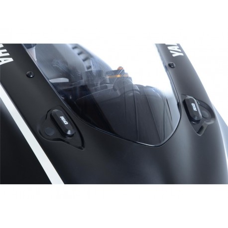 Caches orifice rétroviseur RG RACING pour moto Yamaha YZF-R6