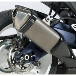 Protection de silencieux R&G RACING noir Suzuki GSXR 600 1997-2017