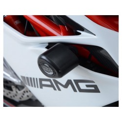 Tampons de protection R&G RACING Aero sans perçage MV Agusta F4RC 2015-2018